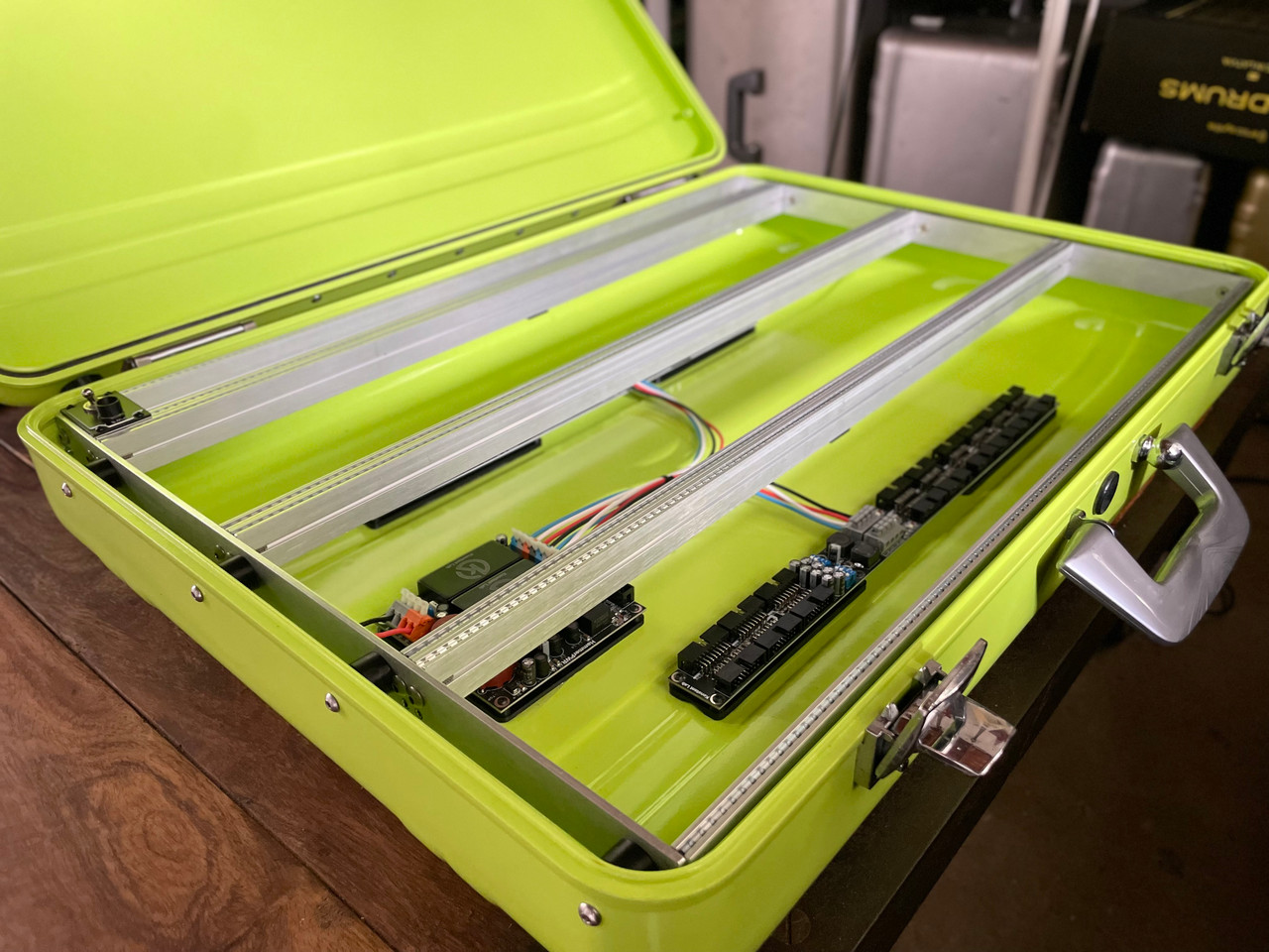 BPNYC ZERO Centurion Elite Eurorack Modular Travel Case 10U 480HP VERDE LIMON (SOLD)